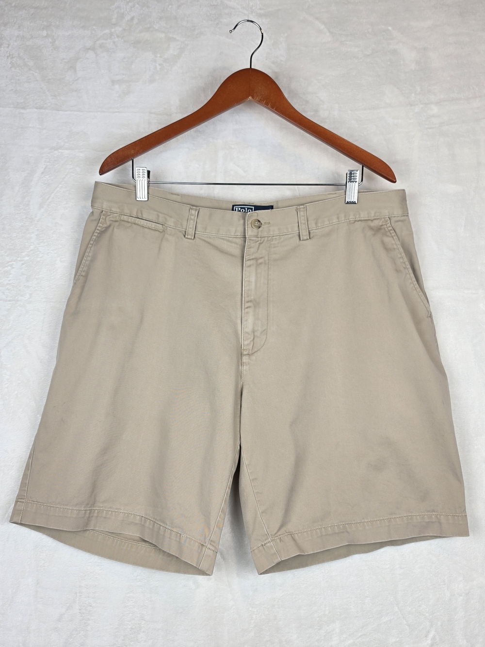 Polo Ralph Lauren Prospect Short‎ Men's 38 Khaki Chino 100% Cotton Classic Fit
